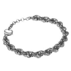 bracciale donna catena invecchiata