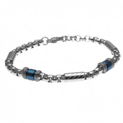 bracciale in acciaio uomo