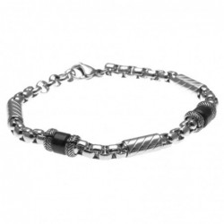 bracciale in acciaio uomo