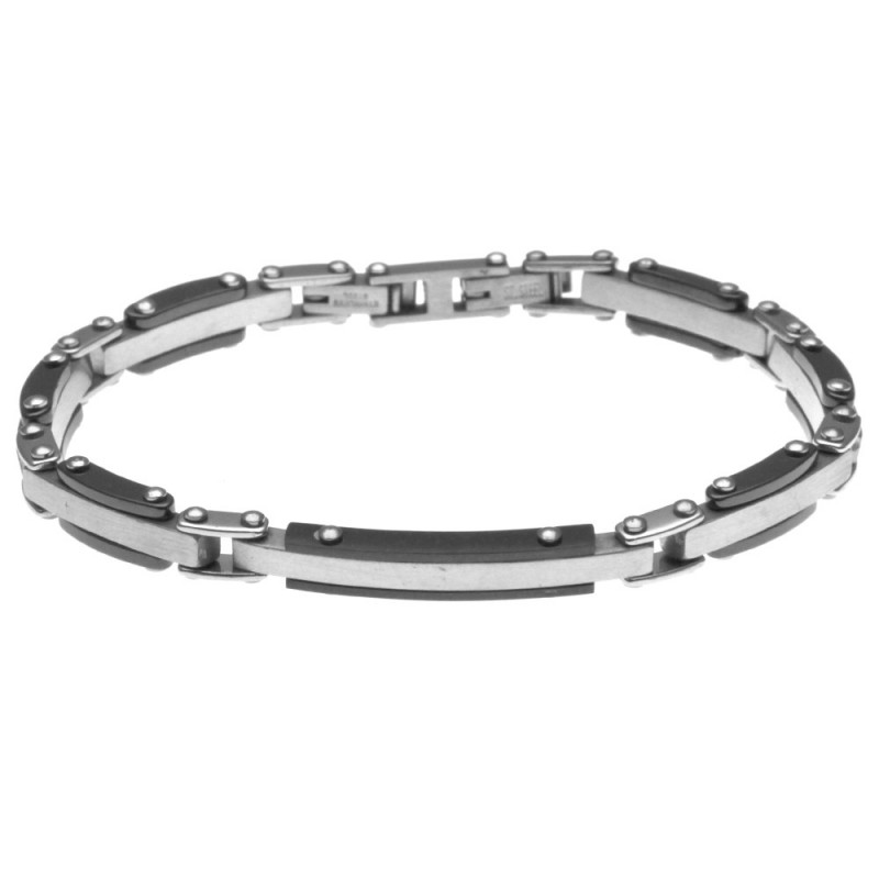 bracciale in acciaio uomo