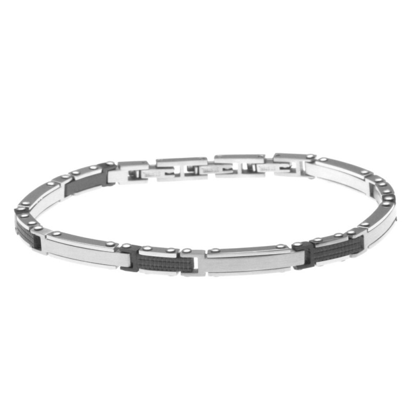 bracciale uomo in acciaio