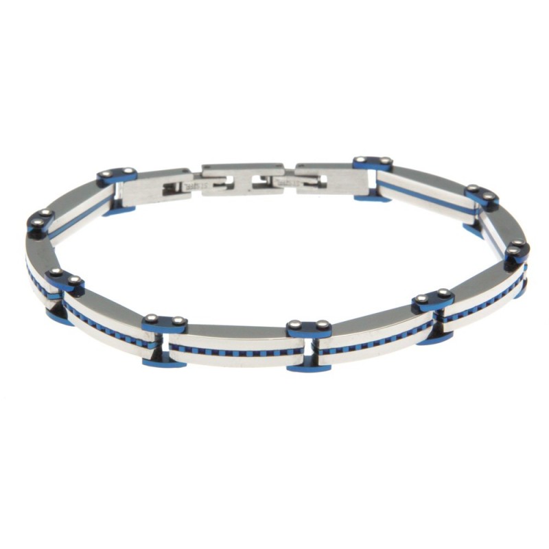 bracciale uomo in acciaio