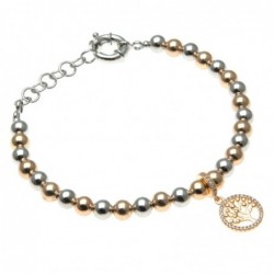bracciale donna con albero della vita in bronzo