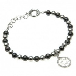 bracciale donna con stellina in bronzo