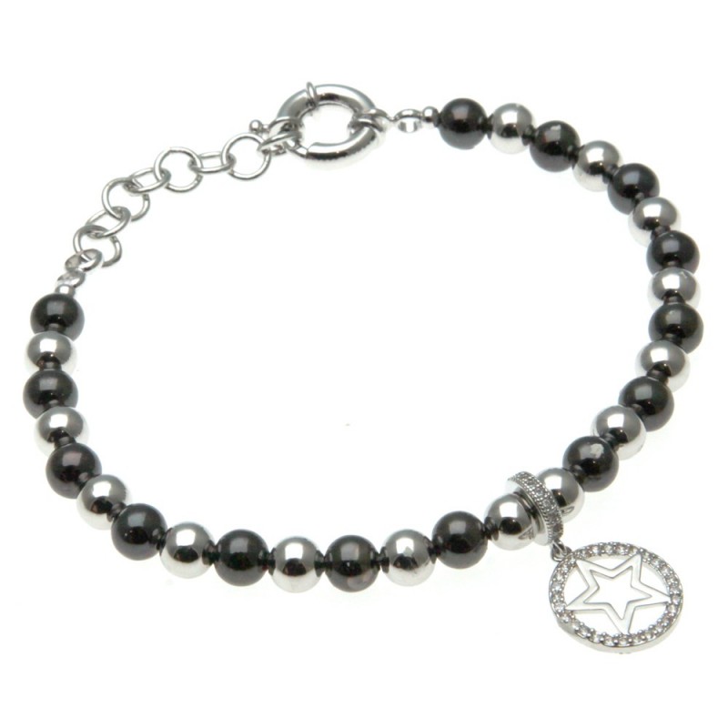bracciale donna con stellina in bronzo