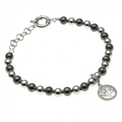 bracciale donna con albero della vita in bronzo
