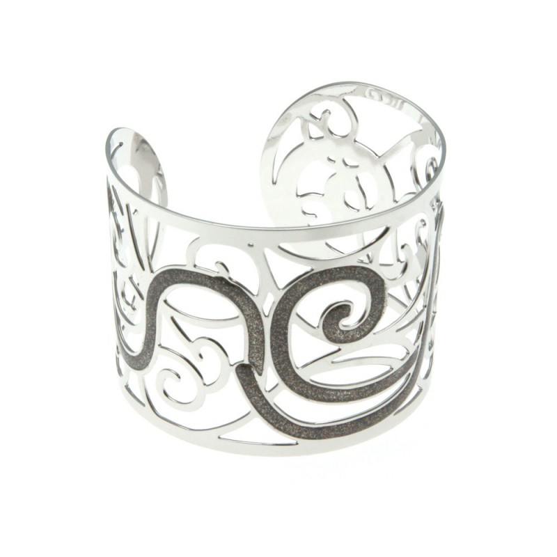 bracciale donna schiava rigido in bronzo