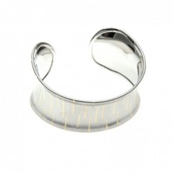 bracciale donna schiava rigido in bronzo