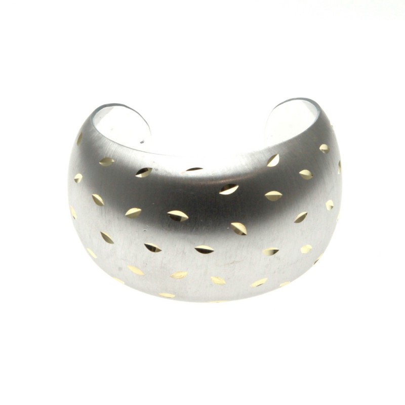 bracciale donna schiava rigido in bronzo