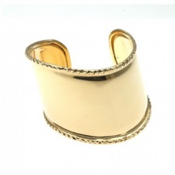 bracciale donna schiava rigido in bronzo