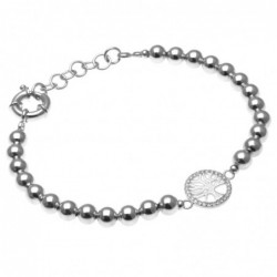 bracciale donna con albero della vita in bronzo