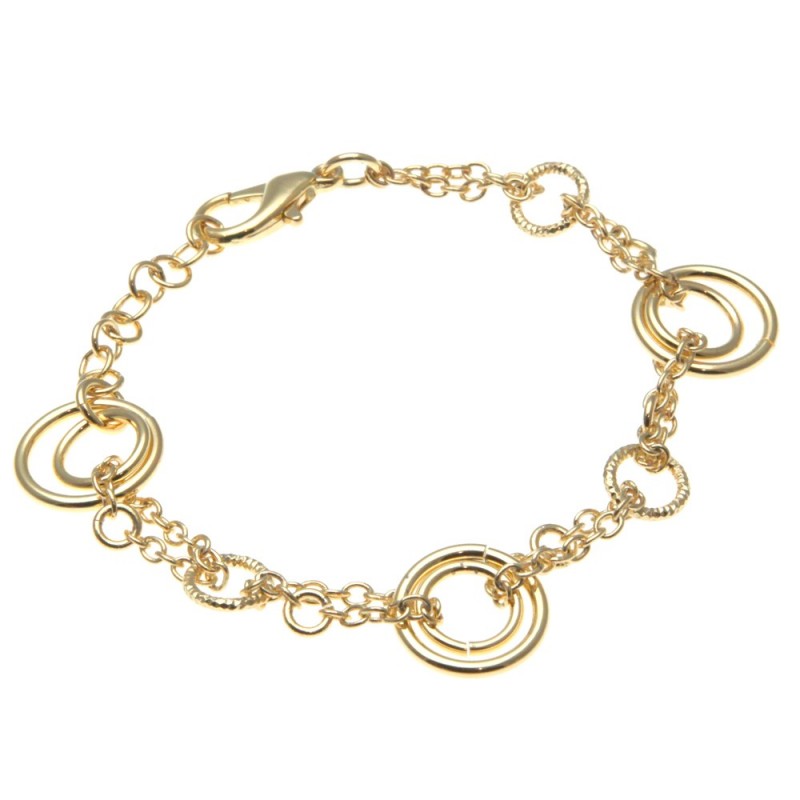 bracciale donna in bronzo dorato