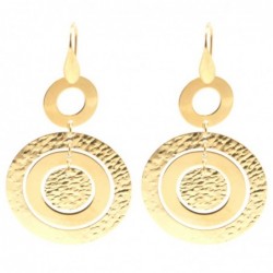 precchini donna pendenti in bronzo