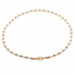 collana donna girocollo con perle e susta di strass