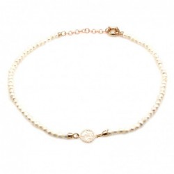 collana donna girocollo perle con stellina