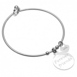 bracciale donna con scritta forever friends