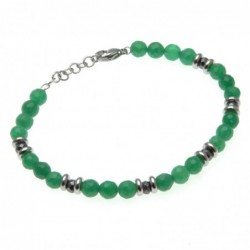 bracciale uomo con pietre dure