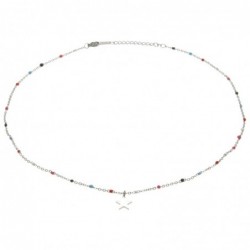 collana donna girocollo con stellina