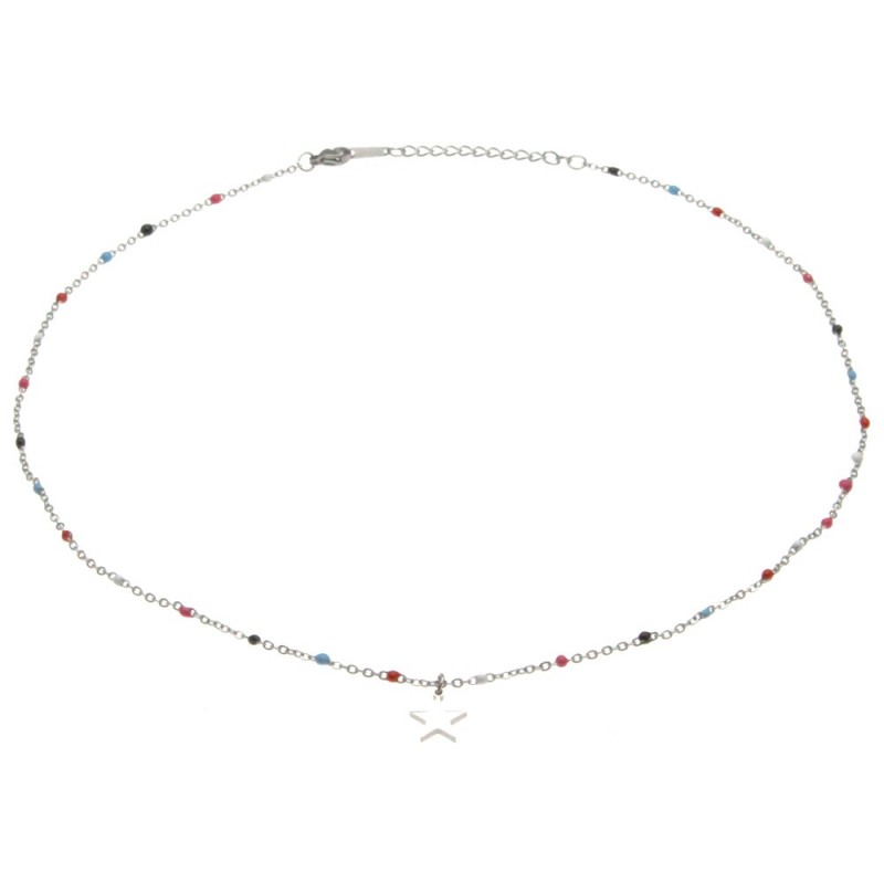 collana donna girocollo con stellina