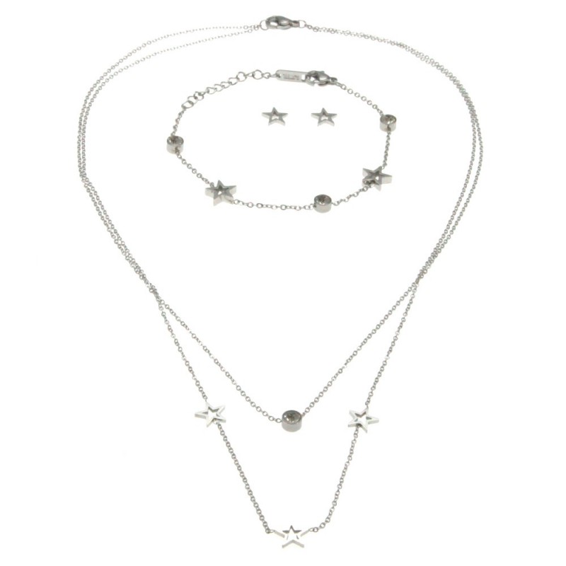 Parure donna con stelline