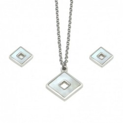 Parure donna con rombi