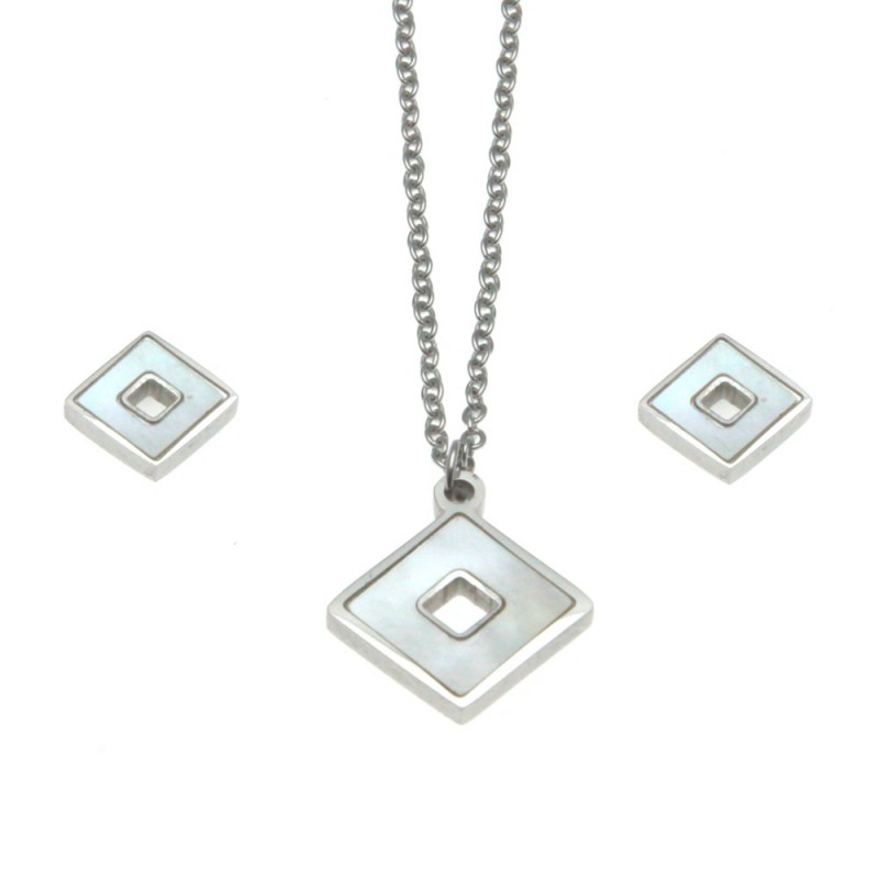 Parure donna con rombi