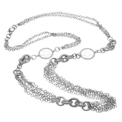 collana donna in bronzo con stelline