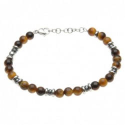 Bracciale uomo in pietre dure
