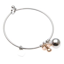 bracciale chiama angeli donna con ciuccio