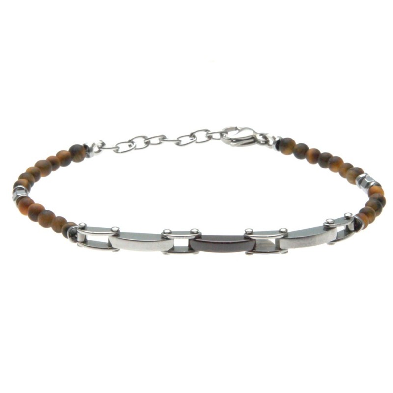 bracciale uomo acciaio