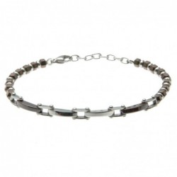 bracciale uomo acciaio