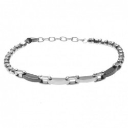 bracciale uomo acciaio