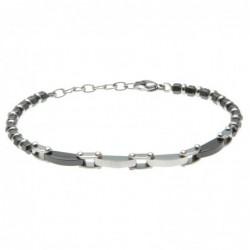 bracciale uomo acciaio