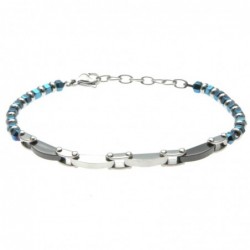 bracciale uomo acciaio
