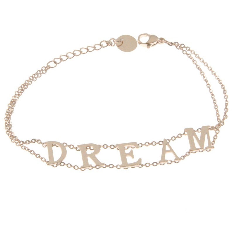 bracciale donna scritta dream