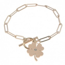 bracciale donna con quadrifoglio