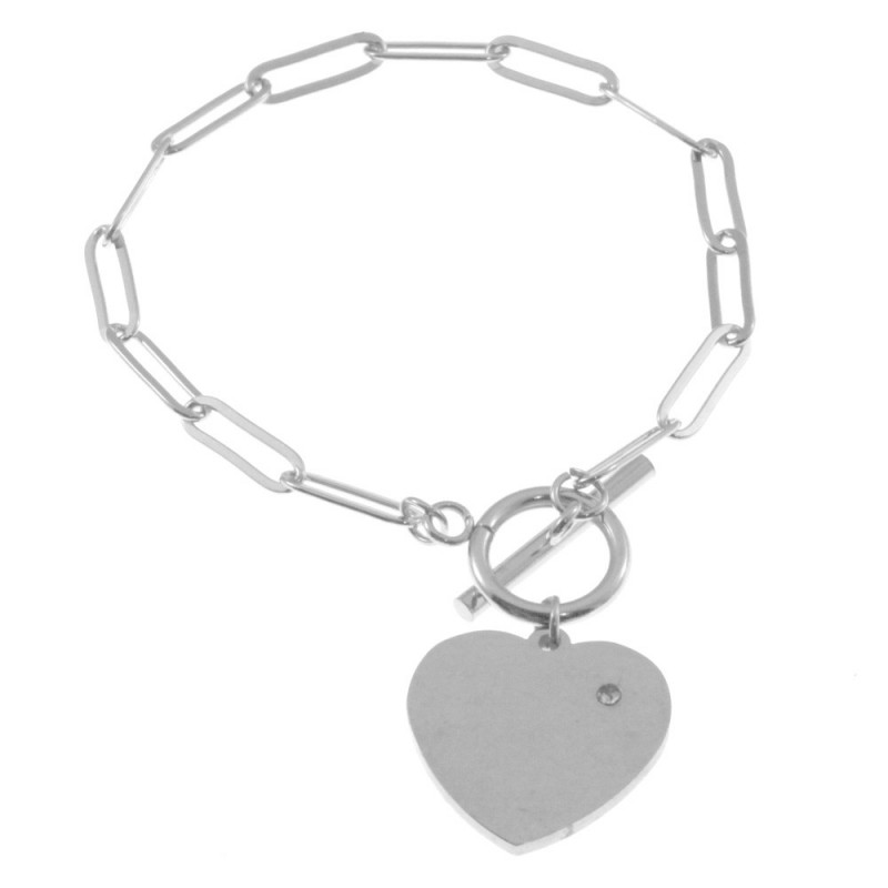 bracciale donna con cuore