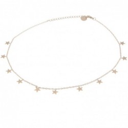 collana donna girocollo con stelline