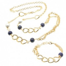 Parure donna collana bracciale pietre dure