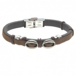 bracciale uomo in pelle