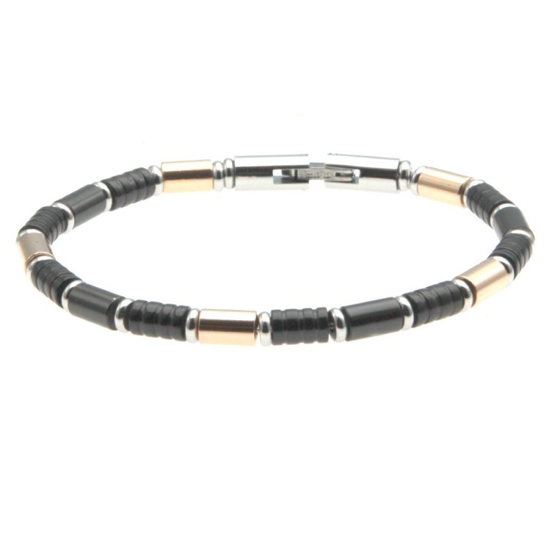 bracciale uomo acciaio