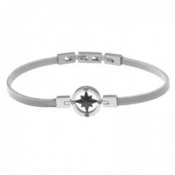 bracciali uomo rosa dei venti acciaio