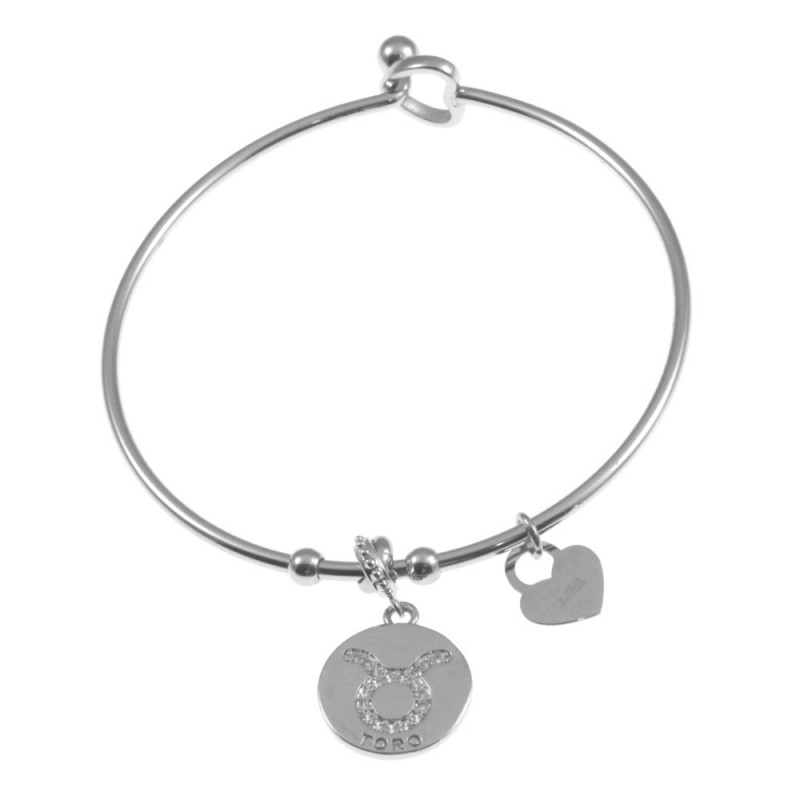 bracciale toro segni zodiacale donna acciaio