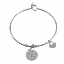 bracciale leone segni zodiacale donna acciaio