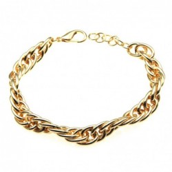 bracciale donna in bronzo dorato