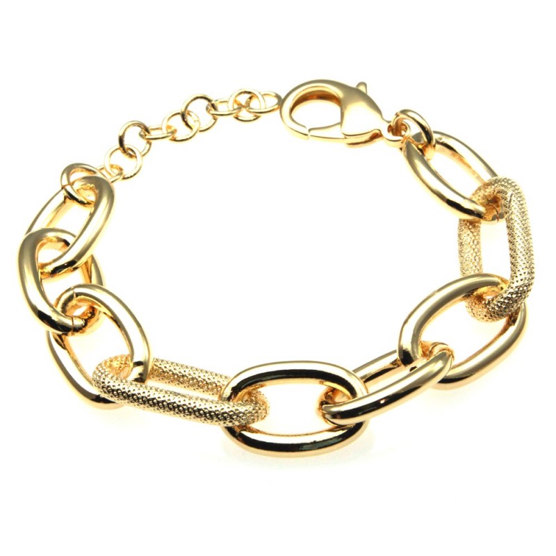 bracciale donna in bronzo dorato