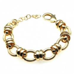 bracciale donna in bronzo dorato
