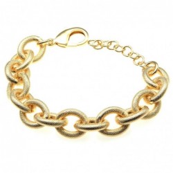bracciale donna in bronzo dorato
