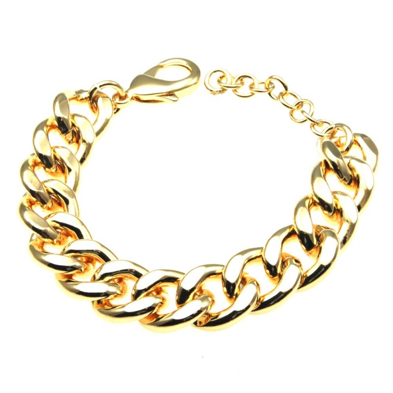 bracciale donna in bronzo dorato