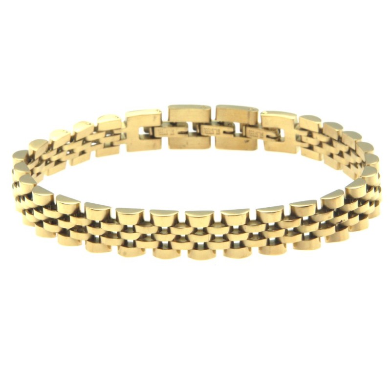 bracciale uomo acciaio maglia jubilee